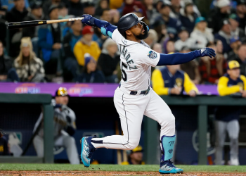 Teoscar Hernández, pelotero dominicano. - Fuente externa.