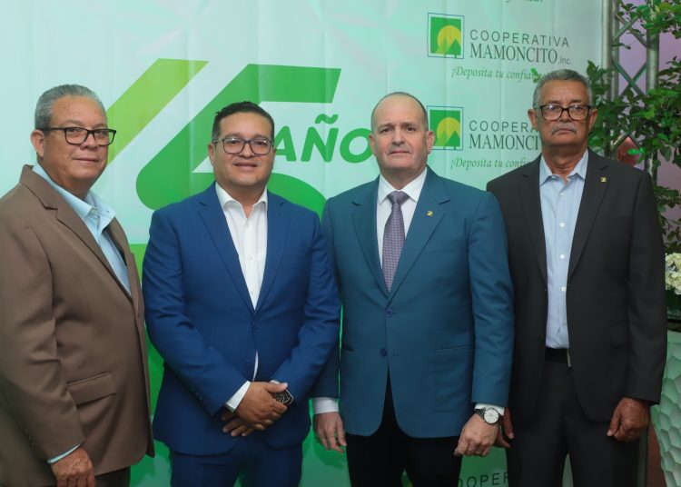 Jose Ramon Espinal, Leonardo Torres, Alfredo Dorrego y Luis Miguel Genao. | Fuente externa.