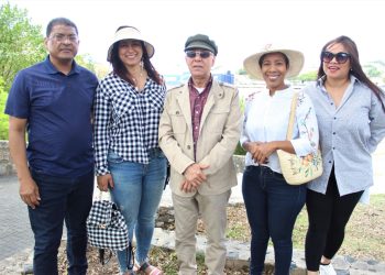 José María Reyes, Yenny Polanco Lovera, Manuel Jiménez, Milka Hernández y Sarah Hernández.