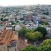 Vista aérea de la Catedral Primada de América, Ciudad Colonial Santo Domingo. - Fuente externa.