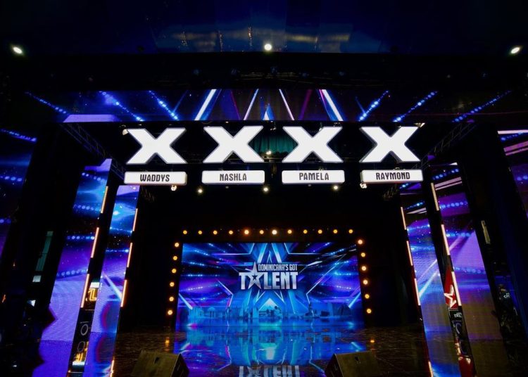 Set de Dominicana's Got Talent. - Fuente externa.