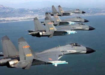 Aviones militares chinos vuelan alrededor de Taiwán. - Fuente Externa.