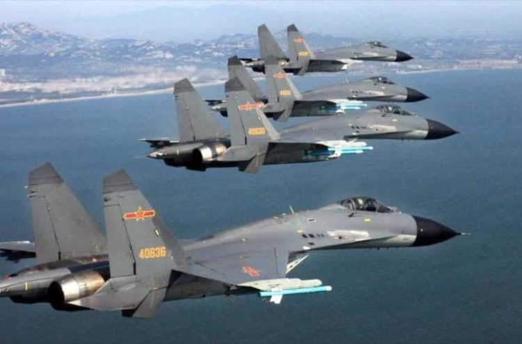 Aviones militares chinos vuelan alrededor de Taiwán. - Fuente Externa.