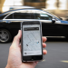 Aplicación de Uber. - Fuente externa.