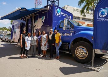 Oficina móvil del Banco Popular. - Fuente externa.