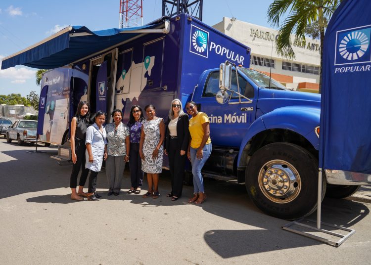 Oficina móvil del Banco Popular. - Fuente externa.