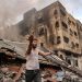 El Ministerio de Sanidad gazatí subraya que desde el inicio de la guerra, 55 familias han sido aniquiladas por completo por los bombardeos. - Fuente externa.