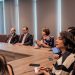 Manuel González, César Dargam, Rosanna Ruiz, Roselín Ramaro y otros presentes en la reunión. | Fuente externa.