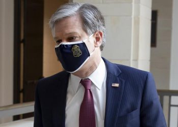 El director del FBI, Christopher Wray. | Michael Reynolds, EFE.