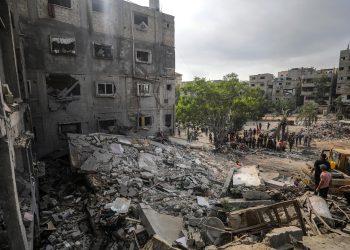 Daño provocado por um bombardeo israelí en Gaza. - EFE.
