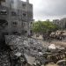 Daño provocado por um bombardeo israelí en Gaza. - EFE.