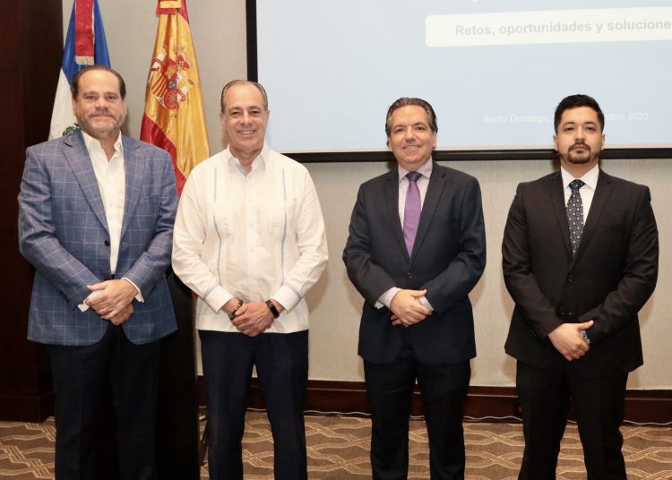 Julio García, Francisco Pérez, José Rafael Monsalve y Vicente Tiapa. - Fuente externa.