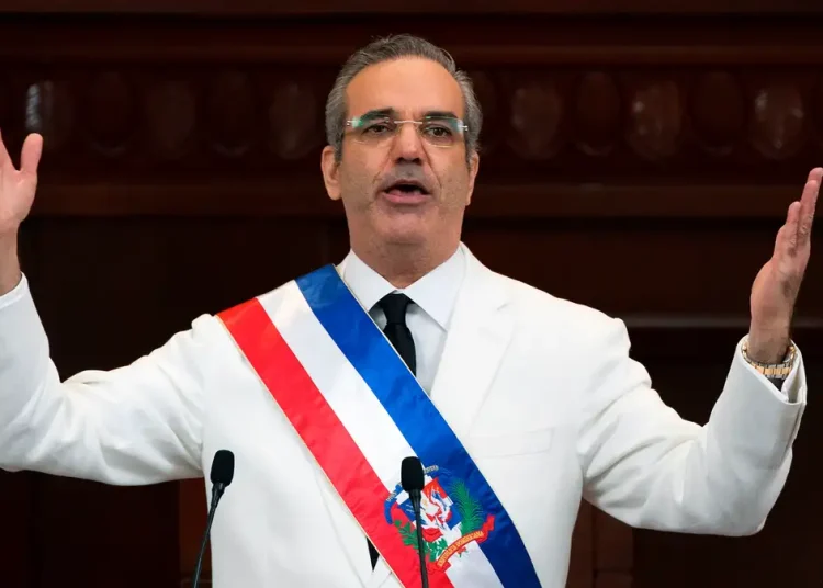 Luis Abinader, presidente de República Dominicana.