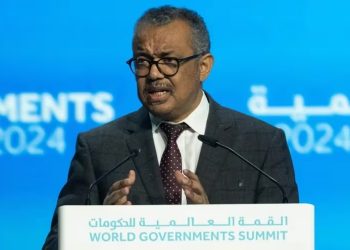 Tedros Adhanom Ghebreyesus, director de la OMS en la Cumbre Mundial de Gobiernos de Dubái. - Fuente externa.