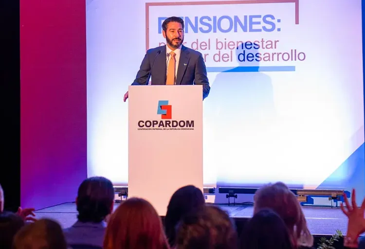 Francisco Torres, superintendente de Pensiones, aborda los retos de la seguridad social en República Dominicana. - Fuente externa.