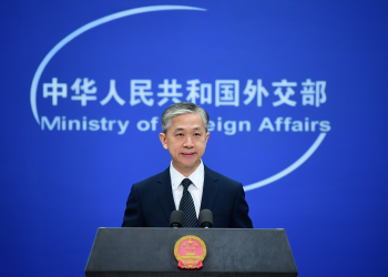 Wang Wenbin, portavoz del Ministerio de Asuntos Exteriores de China. - Fuente externa.