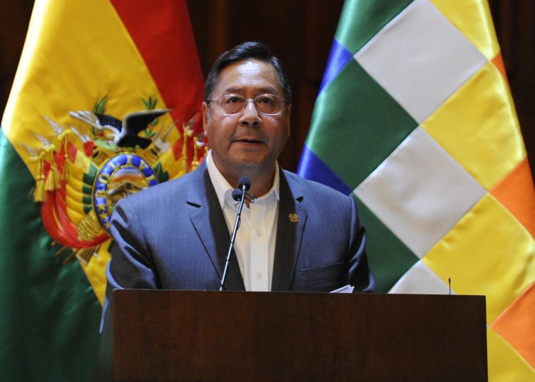 El presidente de Bolivia, Luis Arce. - Fuente externa.
