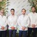 Francisco Estevez, Alger Santos, Jordan Estevez y Luis Eduardo Francis.