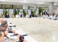 La reunión contó con la participación de representantes de organismos de seguridad, justicia y emergencia del país.