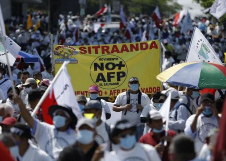 AFP Protestas El Salvador