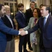 José Manuel Albares, durante su encuentro con empresarios españoles en la Embajada de España en Santo Domingo.