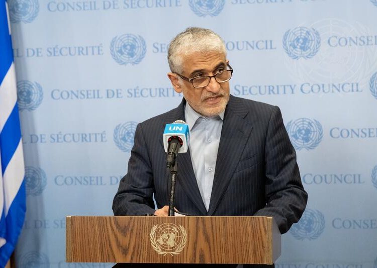 Saeid Iravani acusa a EE.UU. de violar el derecho internacional.