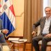 Presidente Luis Abinader recibe al director de la Oficina de Asuntos Intergubernamentales de la Casa Blanca, Tom Pérez. Fuente externa.