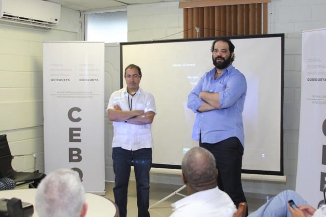 Marc Antoine Acra y Juan Bautista Vicini.