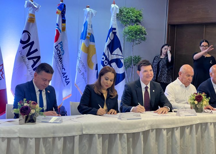 El acuerdo fue rubricado por 20 instituciones. - Fuente externa.