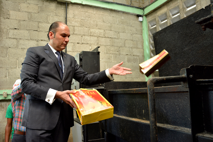 aduanas incineracion, director general de aduanas; enrique ramírez paniagua 4