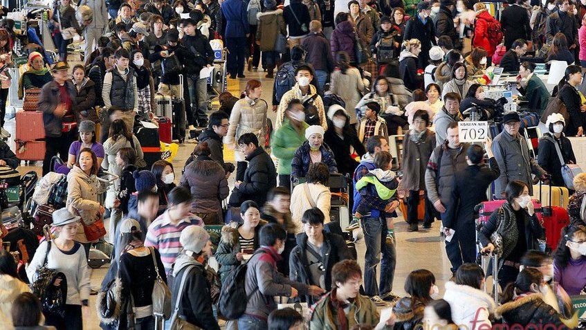 aglomeración de gente globovision