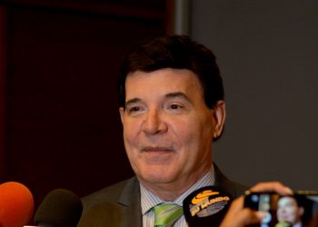 El presidente de la Asociación de Industrias de República Dominicana (AIRD), Julio Virgilio Brache. | Lésther Álvarez.