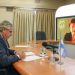 Fotografía de archivo del presidente de Argentina, Alberto Fernández, en reunión  virtual con la gerente del FMI, Kristalina Georgieva. | Esteban Collozo, EFE.