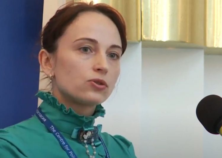 La relatora especial de la ONU, Alena Douhan. | Fuente externa.