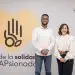 Alexander Feliz y Mildred Minaya de Asociación Popular de Ahorros y Prestamos.- Fuente externa.