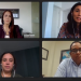 Alicia Paulino, Cecilia Correa, Maria Obispo y Freddy Vanderpool.