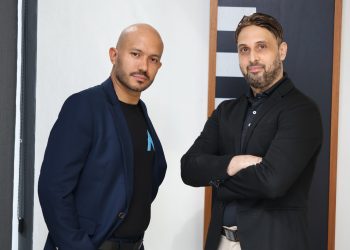 Francisco Roa, director de Operaciones de Amero Exchange, y Rafael Rodríguez, director ejecutivo y cofundador de Amero Exchange. | Ronny Cruz