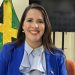 Embajadora de la República Dominicana en Jamaica, Angie Martínez. | Fuente externa.