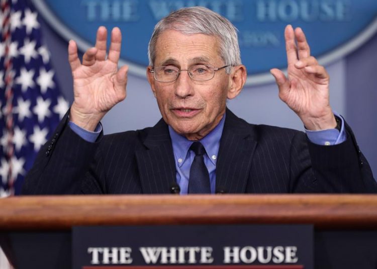 El epidemiólogo jefe de Estados Unidos, Anthony Fauci. | Oliver Contreras, EFE.