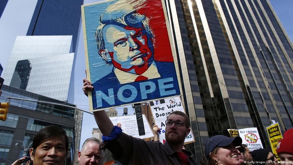 Protestas contra Donald Trump en Nueva York se saldan con 65 detenidos
