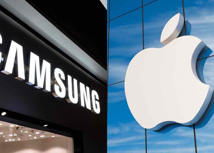Apple está a punto de arrebatarle a Samsung el liderazgo global en envíos de teléfonos inteligentes, un hito que no ocurría desde 2010.