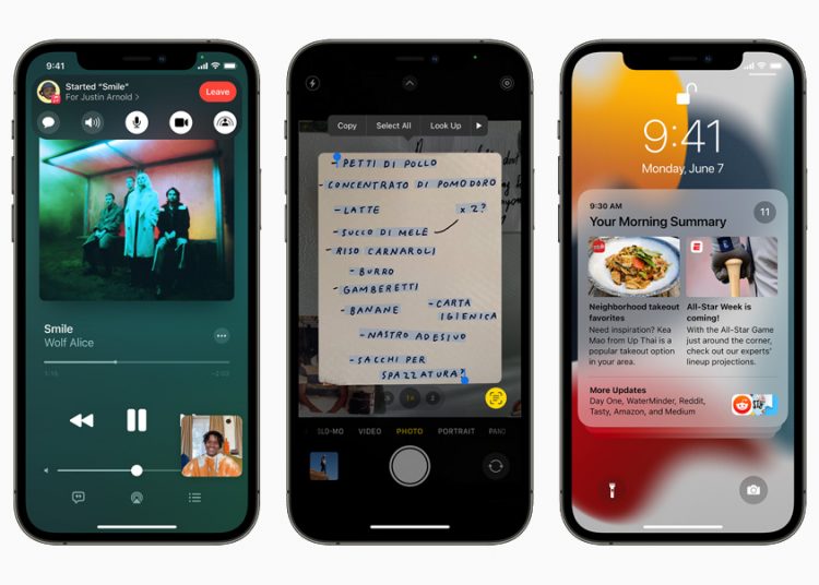 Apple iOS15