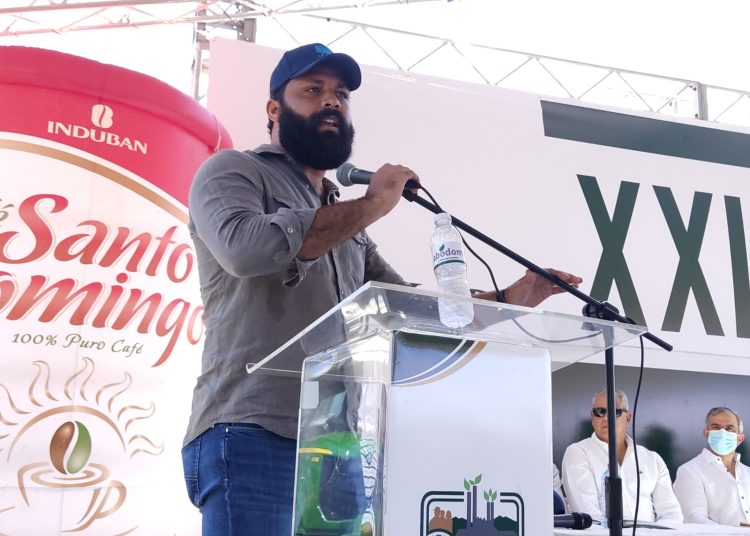 El director de Agricultura Familiar de Progresando con Solidaridad, Arturo Bisonó.
