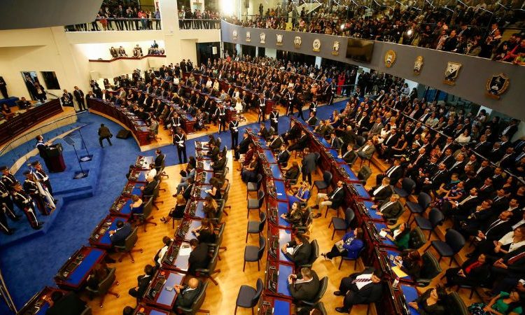 Asamblea Legislativa salvadoreña. - Fuente externa.