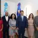 Autoridades de Unicef y Siuben durante la actividad.