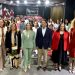 Autoridades y representante del sector privado durante el panel "Buenas Prácticas de Género en Recursos Humanos para Empresas, Organizaciones y la Academia".