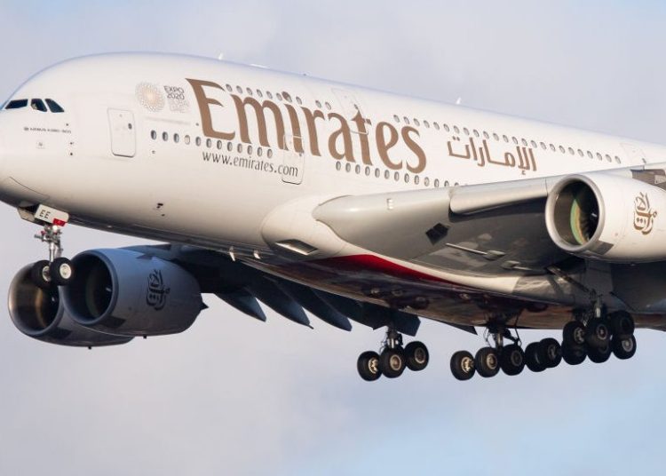 Avión de la aerolínea Emirates. | Getty Images.