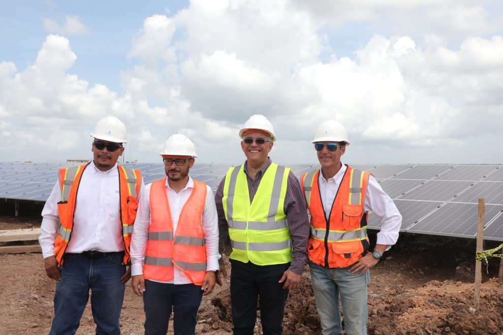 àngel canó y tècnicos del proyecto