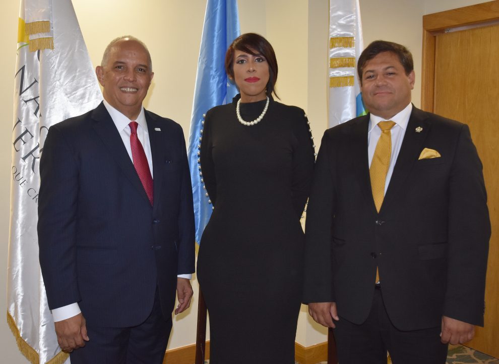 ángel canó, susana gautreau y ronald pacheco