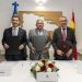 Christopher Paniagua, Juan Bolívar Díaz y José Carlos García de Quevedo. - Fuente externa.